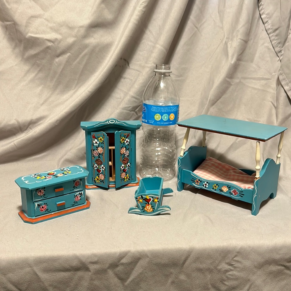 Vintage Rinco Co L.T.D (Japan) Dollhouse Set